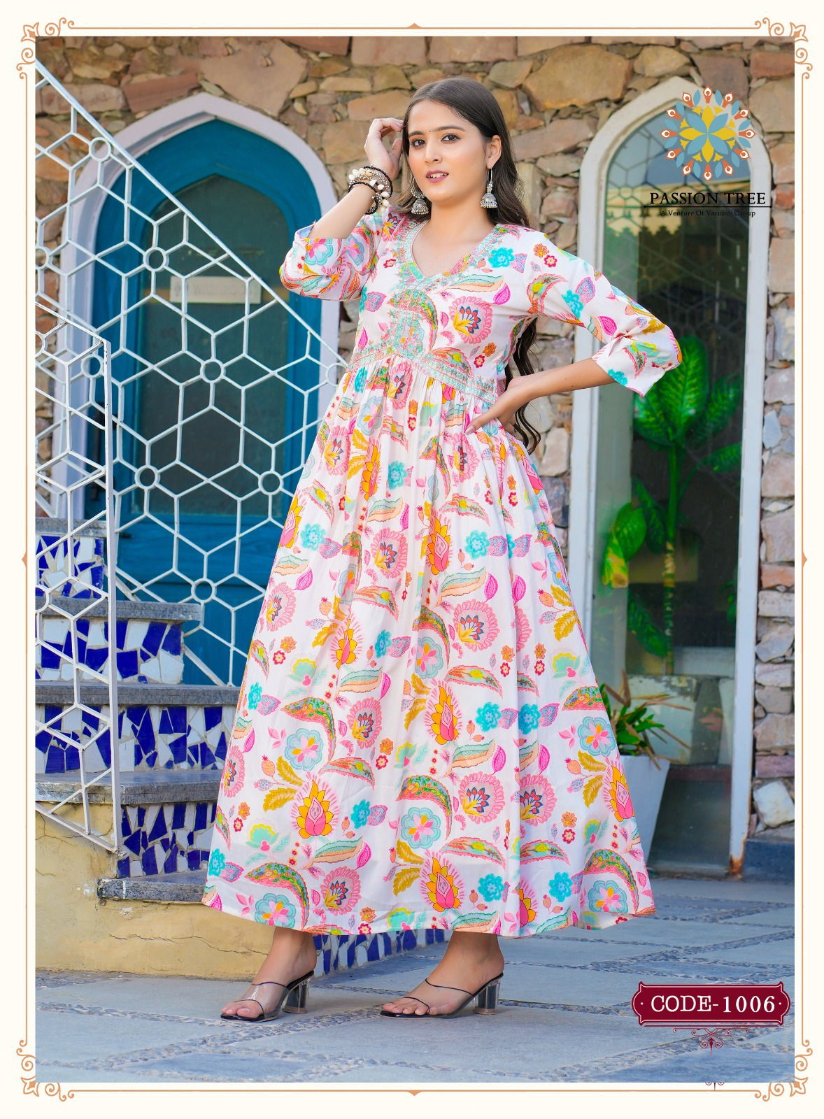 Fashionista Vol 2 By Passion Tree Alia Cut Printed Kurtis Catalog